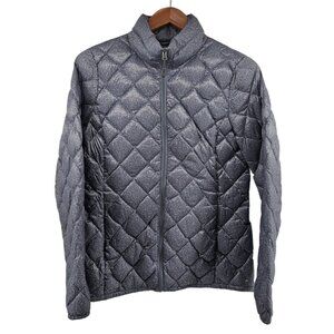 32 Degrees Heat Quilted Jacket‎ S Gray 100% Polyester/Nylon Lightweight & Warm